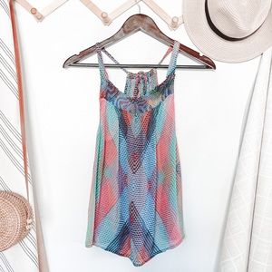 Anthropologie Conditions Apply Patterned Blouse